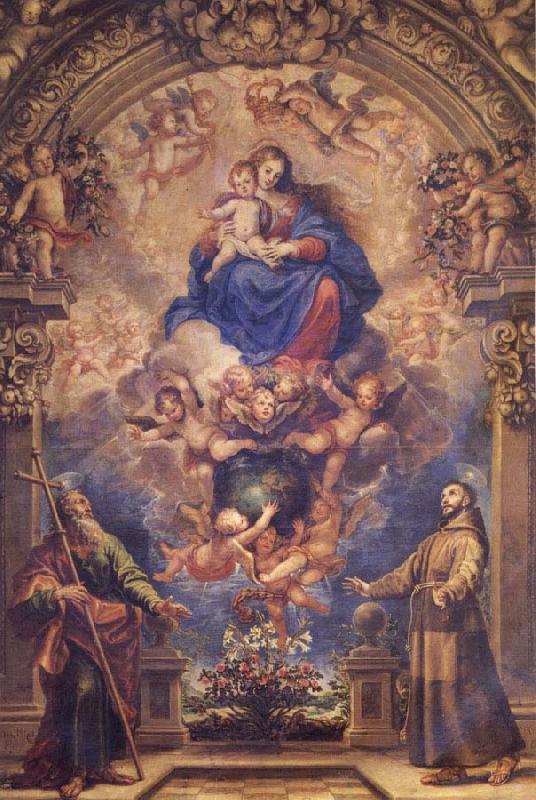  Virgin and Child with Sts.Philip and Francis